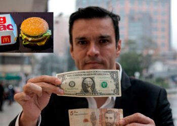 Juan Diego Alvira, con el dólar por las nubes, se le midió a cotizar una hamburguesa en Miami