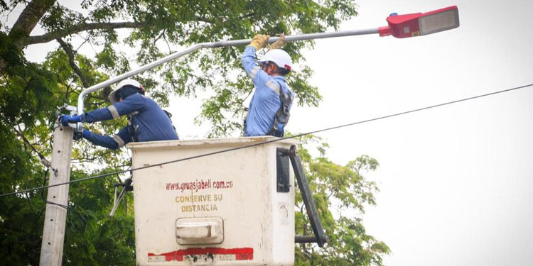¡Por fin! El Totumo ya tiene alumbrado público&nbsp;