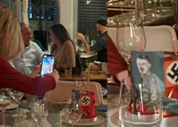 Denuncian fiesta con temática nazi en un restaurante