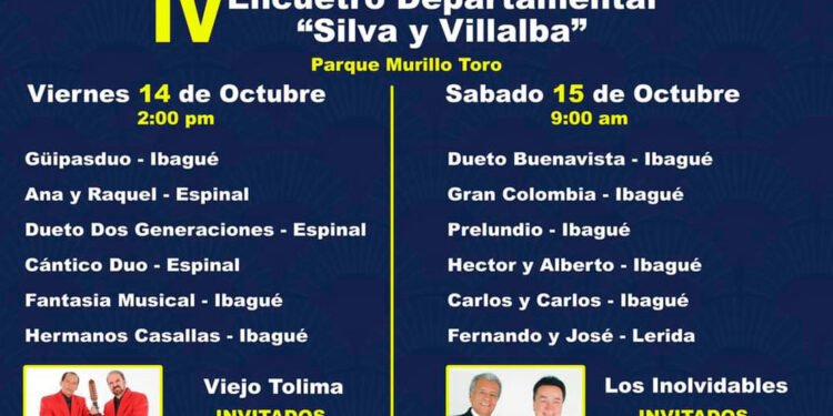 Prográmese este fin de semana con los eventos culturales que hay en la capital tolimense