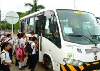 Sin transporte escolar están estudiando niños en el Tolima