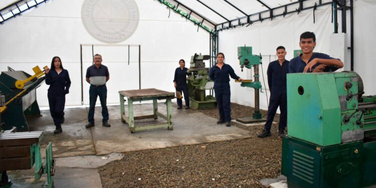Alcaldía entregó hangar provisional a Institución Educativa Joaquín París