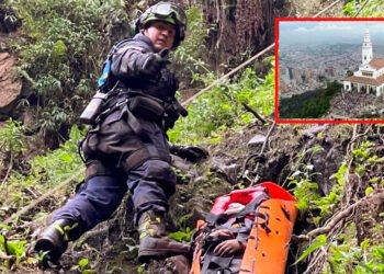 Conozca más detalles del accidente en el que dos personas cayeron más de 300 metros por el cerro de Monserrate