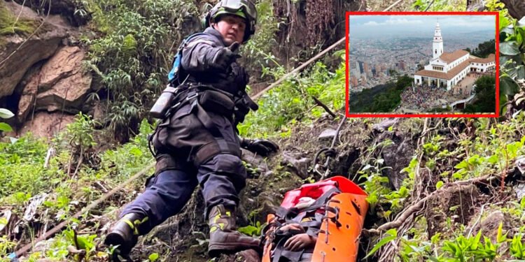 Conozca más detalles del accidente en el que dos personas cayeron más de 300 metros por el cerro de Monserrate