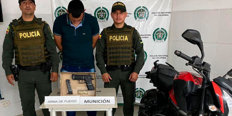 Con arma de fuego andaba como ‘Pedro por su casa’ en Protecho Salado