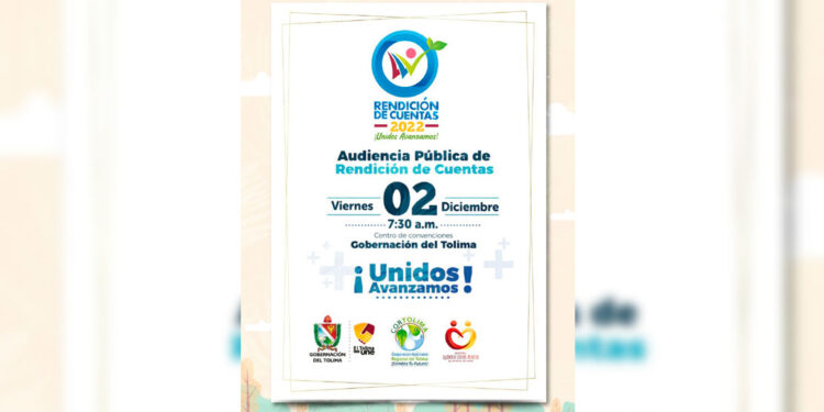 Gobernación del Tolima, Cortolima y Hospital Federico lleras rendirán cuentas a los ciudadanos