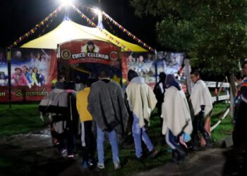 Después de ocho años el corregimiento de Nazareth volvió a vivir la magia del circo Militar