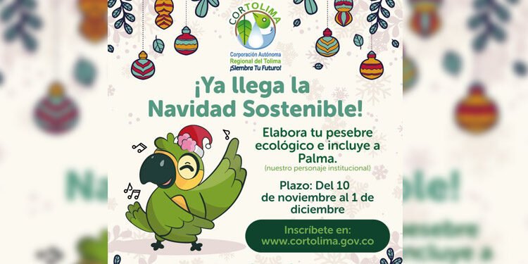 ¡Ya llega la navidad sostenible de Cortolima! Entérese cómo puede participar con su comunidad