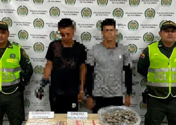 Capturados dos sujetos a los cuales se les incautó diferentes tipos de drogas