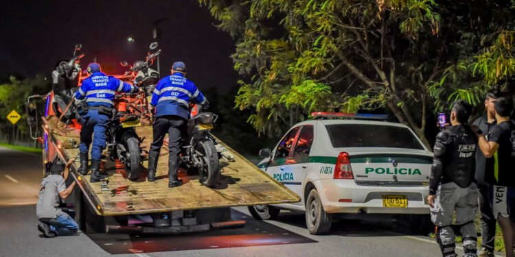 Administración Municipal le hace frente a las carreras ilegales en la ciudad