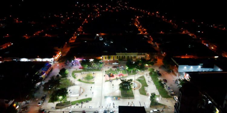 Gobernador Orozco entregará moderno parque principal con plazoleta y tarima en Guamo