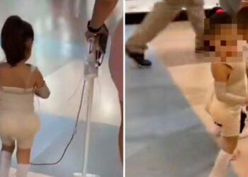 Niña disfrazada de paciente de cirugía estética causó polémica en Cartagena