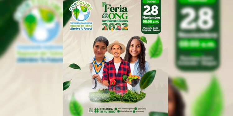 Cortolima desarrollará la primera feria de ONG ambientalistas del departamento del Tolima