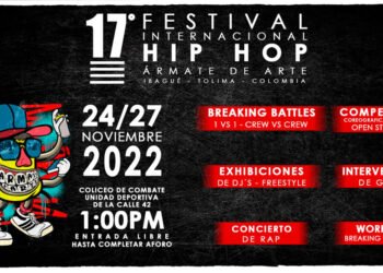 Prográmese este fin de semana con el festival internacional de Hip Hop «Ármate de Arte»