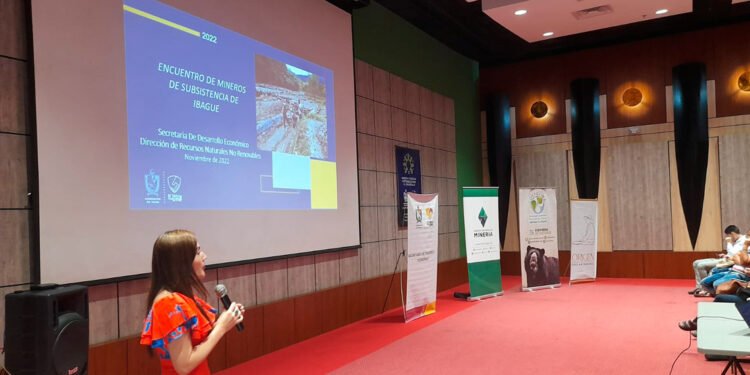 Se desarrolló el Primer Encuentro de Mineros de Subsistencia de Ibagué
