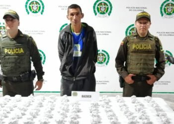 “Con sorpresita abordo” Sujeto fue capturado con 5.800 dosis de bazuco