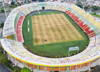 Alcaldía de Ibagué inició trabajos de micro nivelación en el estadio Manuel Murillo Toro