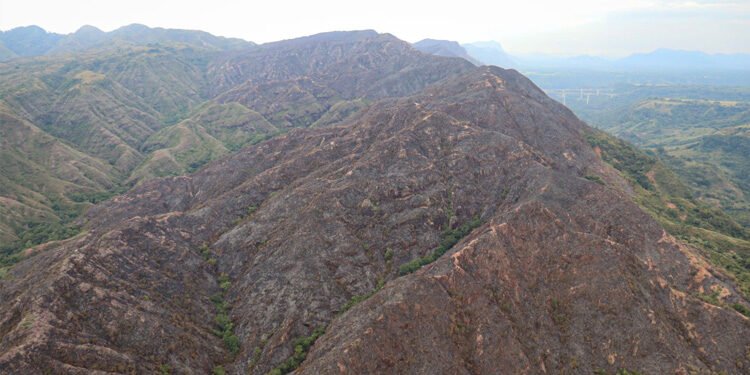 Controlado en su totalidad incendio de cobertura vegetal en corregimiento de Gualanday