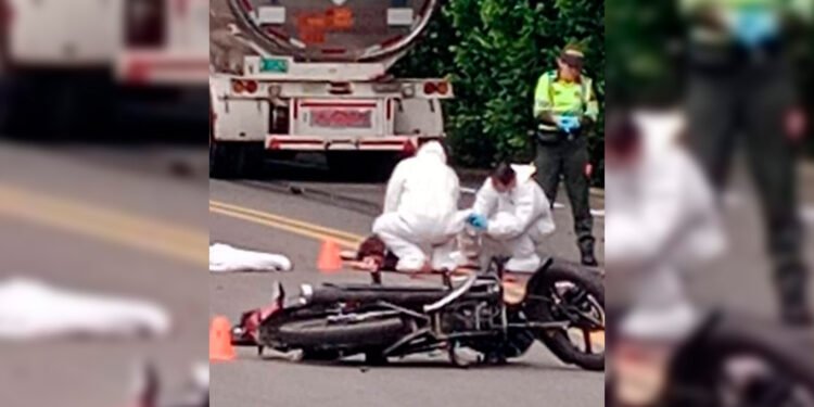 Murió motociclista tras chocar violentamente contra un tractocamión en la vía Fresno – Honda