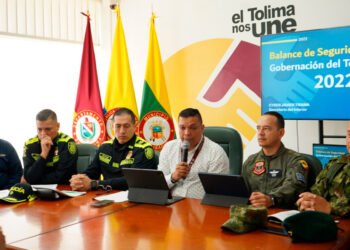 Gobernación del Tolima y Fuerza Pública entregaron balance de seguridad del 2022