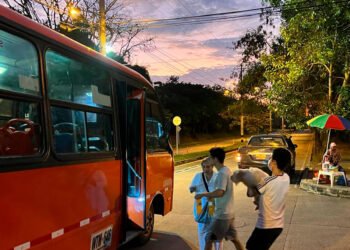 SETP hizo visita de control a rutas de bus en Arboleda del Campestre