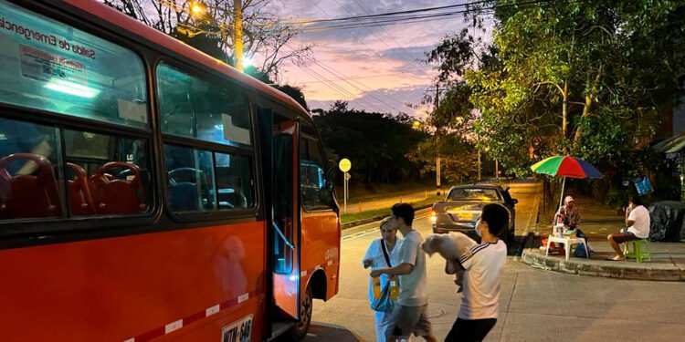 SETP hizo visita de control a rutas de bus en Arboleda del Campestre