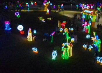La ‘magia’ de la navidad está en el Parque Deportivo de Ibagué