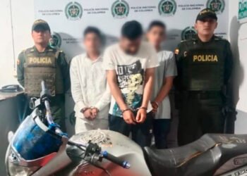 En un plan candado fueron capturados 3 personas por el hurto de una motocicleta&nbsp;