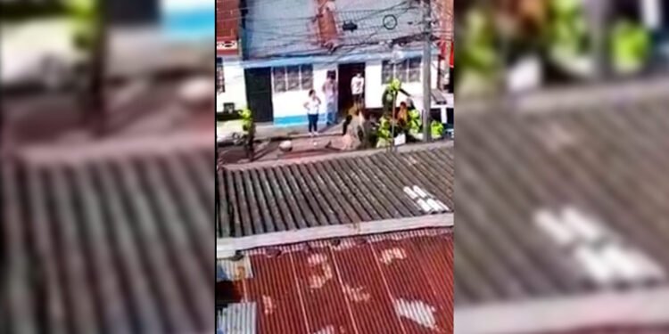 Comunidad enfurecida pretendía hacer justicia por mano propia en el barrio Bello Horizonte de Ibagué