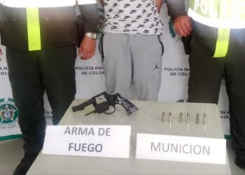 Con arma de fuego ilegal fue capturado un joven en Ibagué&nbsp;
