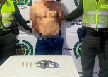Con arma ilegal fue capturado hombre en el barrio Villa del Sol de Ibagué