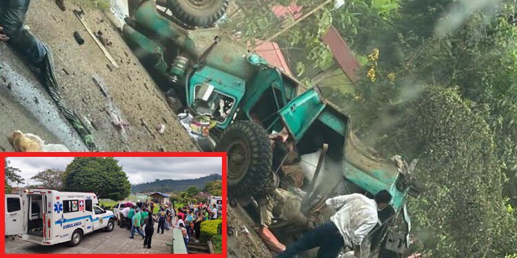 Accidente en zona rural del Líbano dejó 11 heridos entre ellos 3 niños.