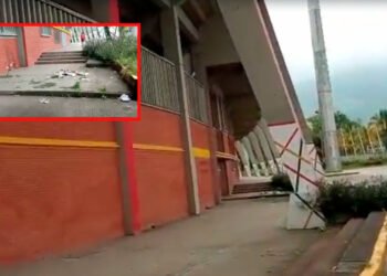 Abandono total en las afueras del Estadio Manuel Murillo Toro 