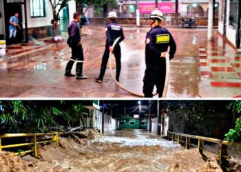 La Melgara volvió a desbordarse y cientos de familias otra vez fueron afectadas