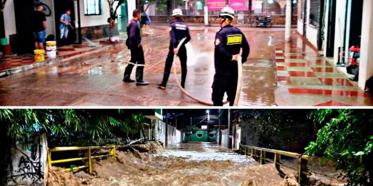 La Melgara volvió a desbordarse y cientos de familias otra vez fueron afectadas