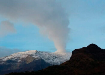 Villa hermosa está a la expectativa del comportamiento del Volcán Nevado del Ruiz