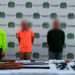 Dos hombres capturados y 8 armas de fuego incautadas en Ibagué