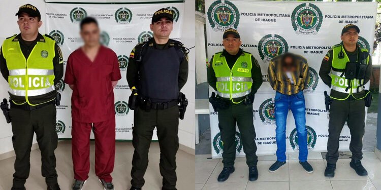 Golpe a la delincuencia en Ibagué 6 hombres fueron capturados