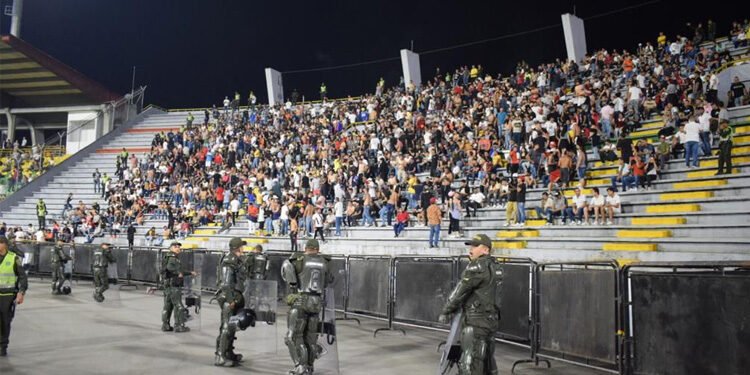 Exitoso balance de seguridad frente al partido entre el Tolima y el América&nbsp;&nbsp;