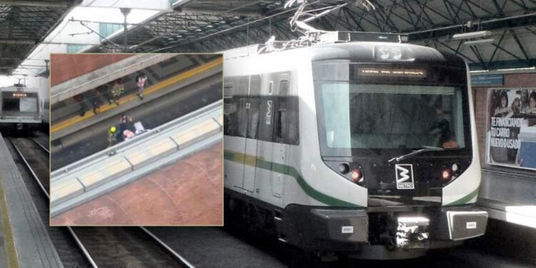 Conozca el estado de salud de la niña que cayó con su madre a los rieles del Metro de Medellín