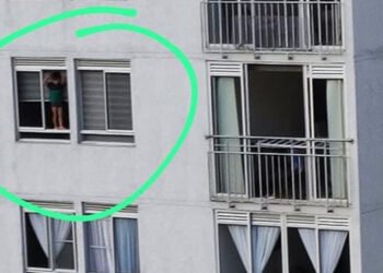 Niño estuvo en riesgo de caer de un piso alto en conjunto residencial de Ibagué