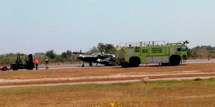 Emergencia en Cartagena: se accidentó avioneta en el Aeropuerto Rafael Núñez