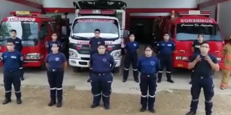 Bomberos del Carmen de Apicalá se declararon en cese de actividades porque no tienen recursos para trabajar