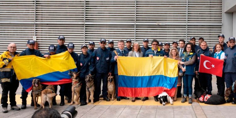 Misión colombiana viaja a Turquía para ayudar a las víctimas del terremoto