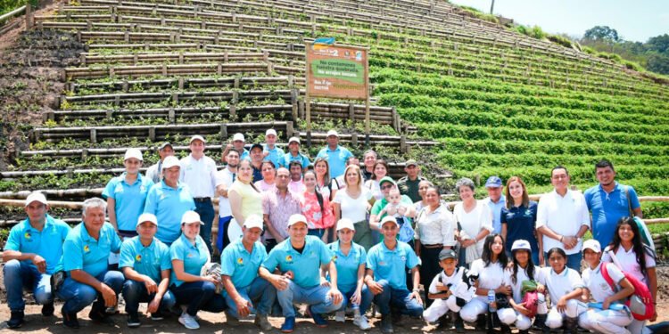 Cortolima entregó obra de bioingeniería a comunidad de Rioblanco