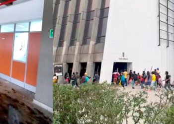 Ciudadanos indígenas se tomaron edificio de la Alcaldía de Medellín