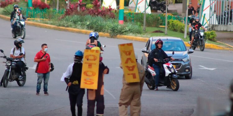 Protestas, bloqueos y vandalismo en la Universidad del Tolima