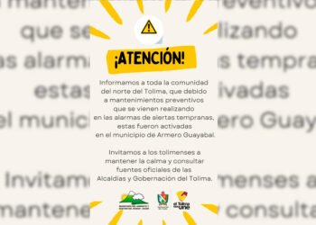 Falsa alarma de avalancha en Armero generó temor entre los habitantes del norte tolimense