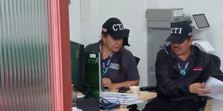 Inspección de la Fiscalía y el CTI se llevó a cabo en La Contraloría Municipal