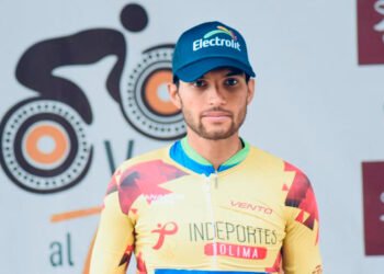 David Santiago es el nuevo líder general de La Vuelta Tolima, después de ganar la segunda etapa